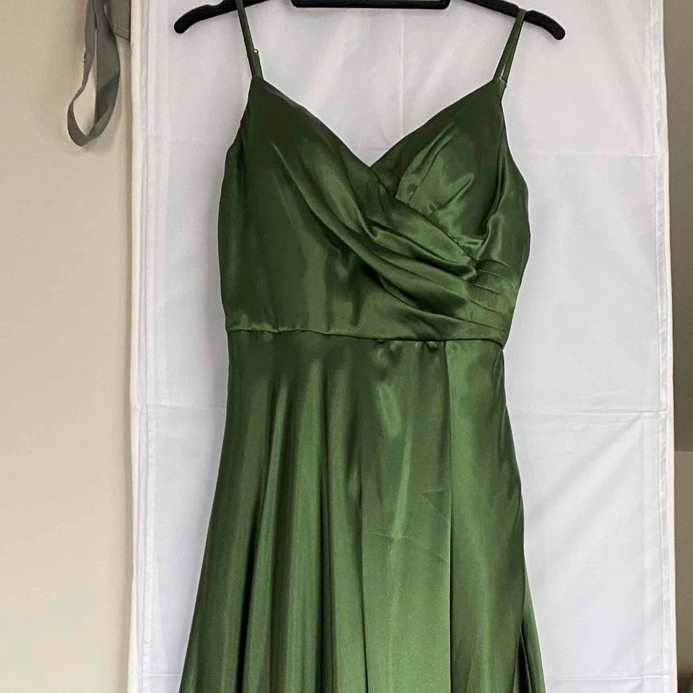 Jade Green Evening Gown